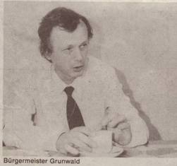 Bürgermeister Grunwald